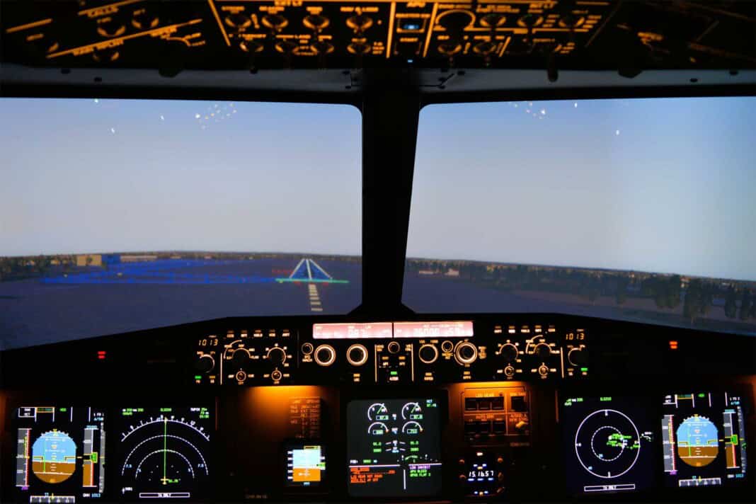 Airliner Cockpit
