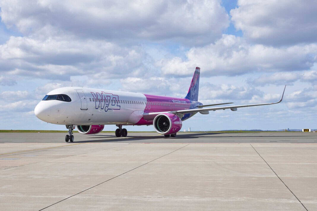 Wizz Air am Dortmund Airport Flugvorfeld