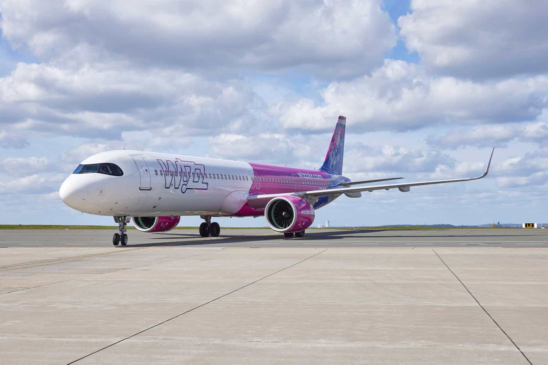 Wizz Air am Dortmund Airport Flugvorfeld