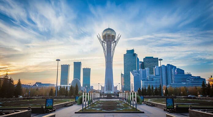 Bajterek Tower in Astana