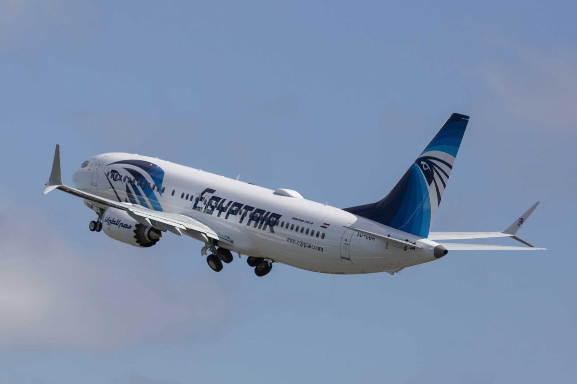 EgyptAir Boeing 737 MAX jet