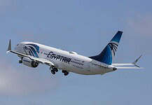 Boeing 737 MAX Jet von EgyptAir