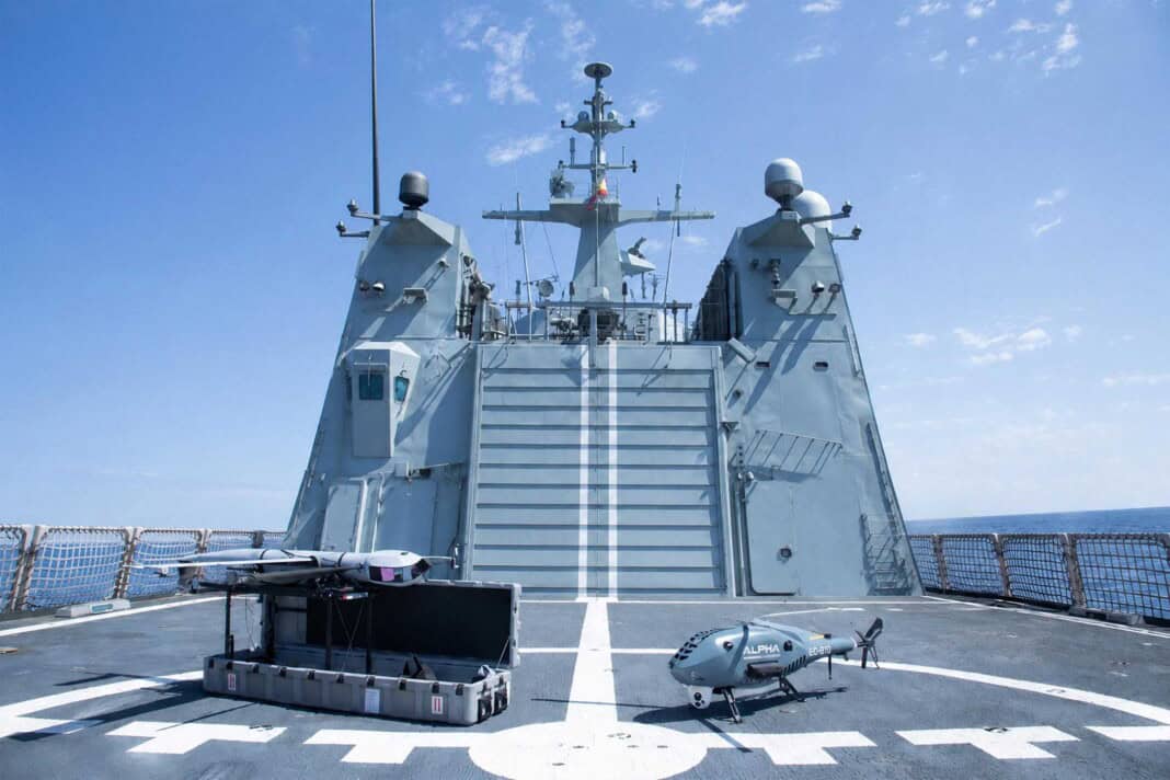 Crew-Unmanned-Teaming in spanischer Marineübung