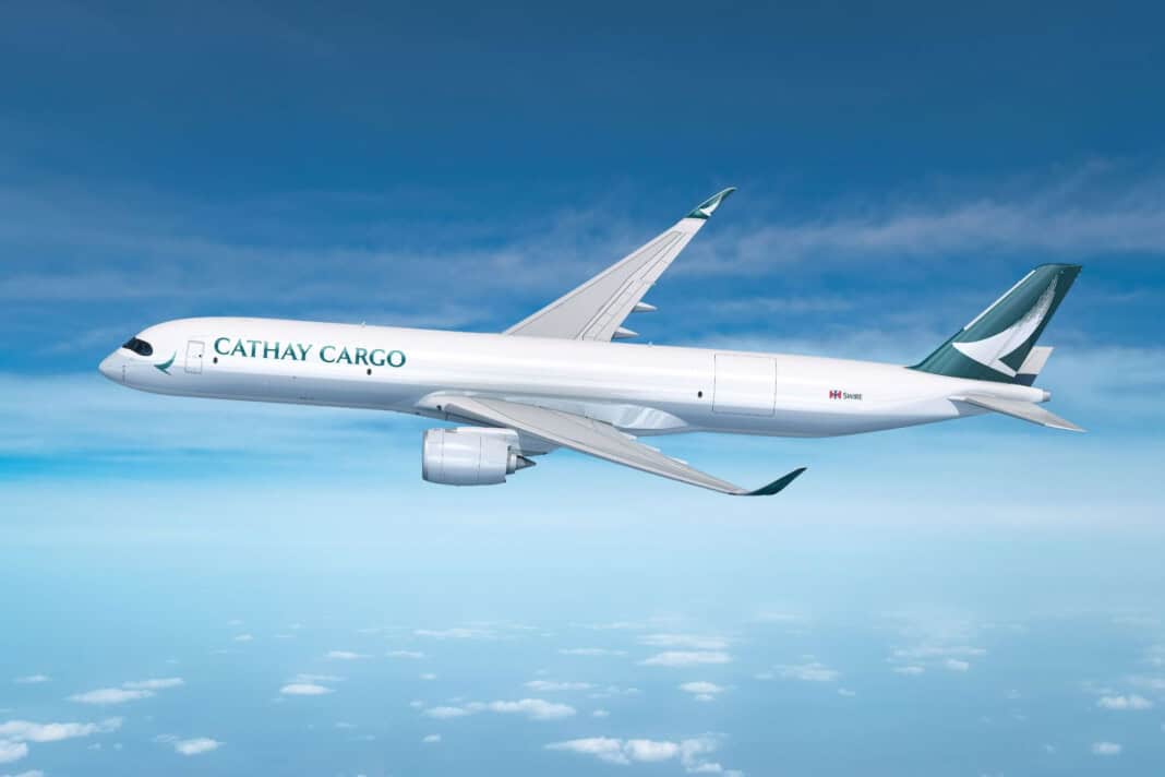Cathay Cargo Airbus A350F-Frachtflugzeug