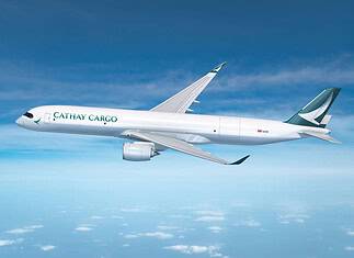 Cathay Cargo Airbus A350F-Frachtflugzeug