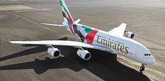 Emirates Unveils New A380 Livery Featuring the Flag of the United Arab Emirates