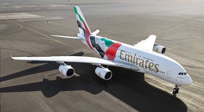 Emirates Unveils New A380 Livery Featuring the Flag of the United Arab Emirates