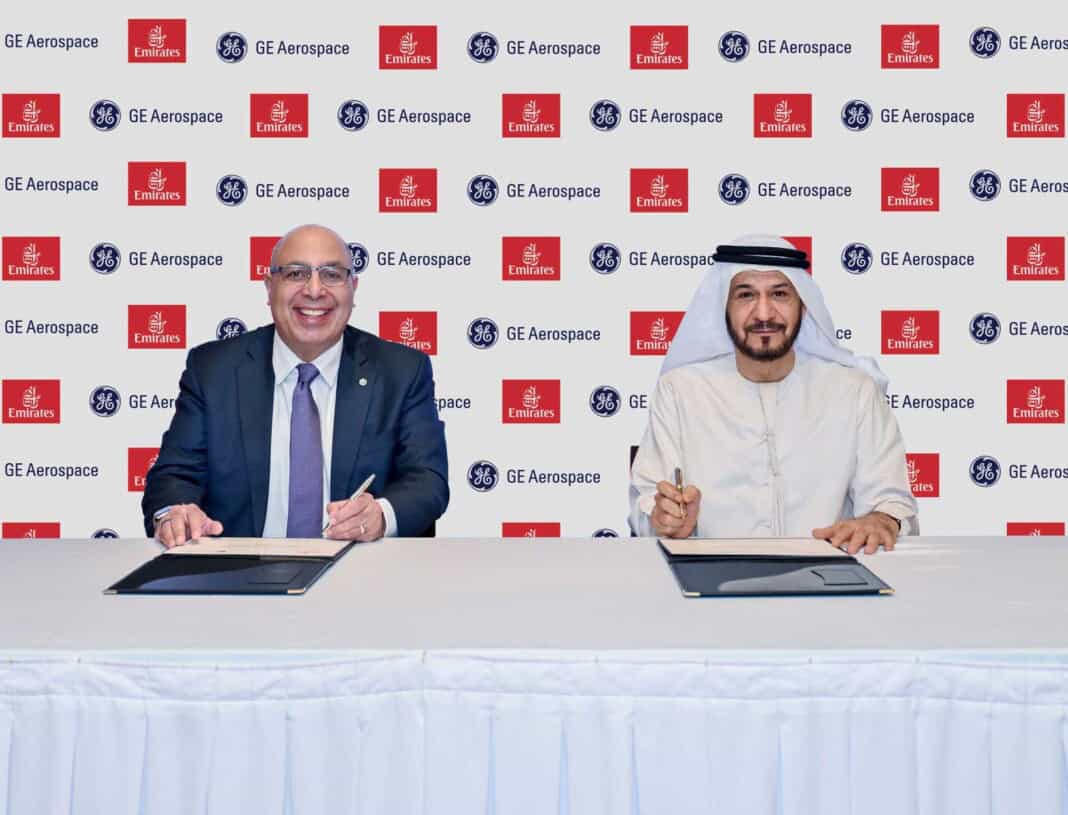 Emirates unterzeichnet eine Vereinbarung mit GE Aerospace