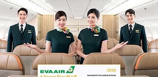 EVA AIR erhält „Seven Star PLUS Safety Rating“