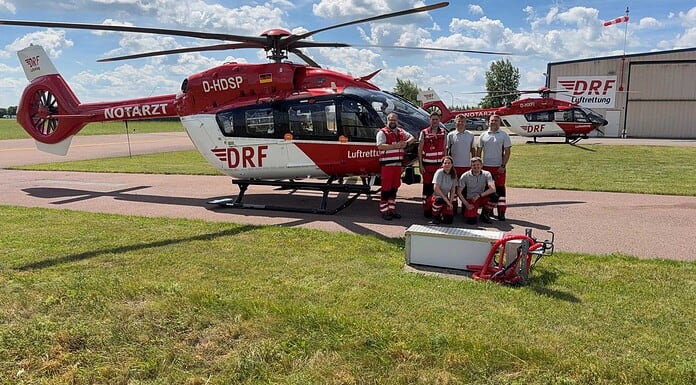 Milestone in Saxony-Anhalt: 35 Years of DRF Luftrettung in Halle "Christoph Sachsen-Anhalt" has been stationed at Halle-Oppin Airfield since 1991. "Christoph Halle" was added in 2002.