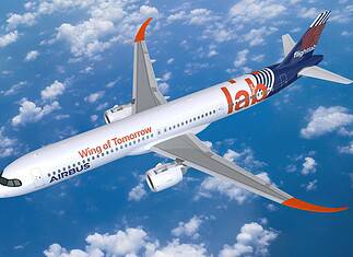 Airbus will design, build, and flight-test full-scale wing extensions for next-generation narrow-body aircraft.