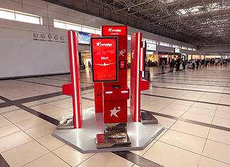 Corendon Airlines introduces self-check-in kiosks at airports.