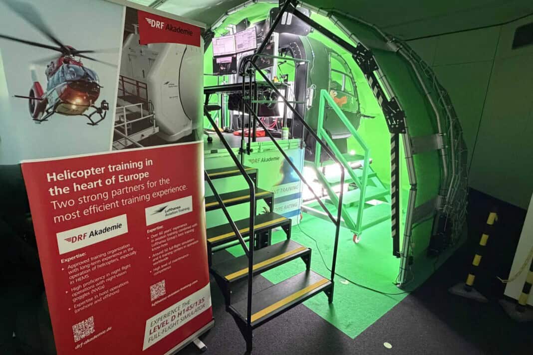 DRF Luftrettung erweitert die DRF Akademie ihre Ausbildungskapazitäten mit Airbus H145 D3 Flight Training Device (FTD) Level 3