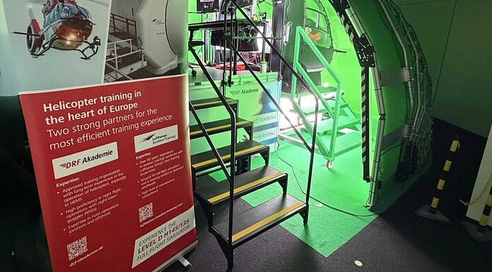 DRF Luftrettung is expanding the training capacities of the DRF Academy with an Airbus H145 D3 Flight Training Device (FTD) Level 3.
