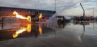Flugunfallübung am Hannover Airport (HAJ)