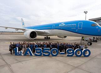 KLM Airbus A350
