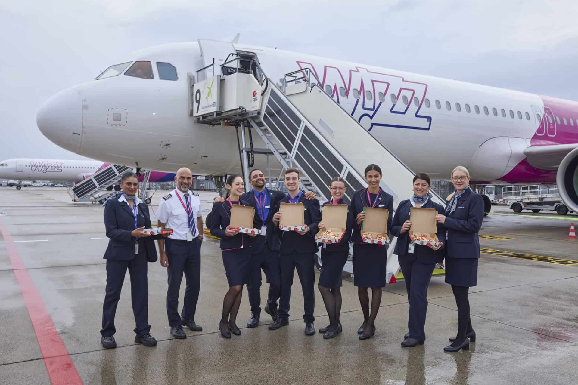 Wizz Air inaugural flight to Milan from Dortmund Airport