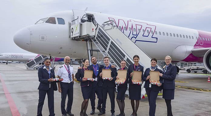 Wizz Air launches direct flight from Dortmund Airport to Milan. Wizz Air inaugural flight to Milan from Dortmund Airport