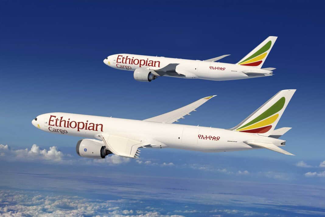 Ethiopian Airlines Cargo Boeing 777