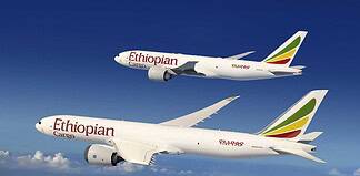 Ethiopian Airlines Cargo Boeing 777